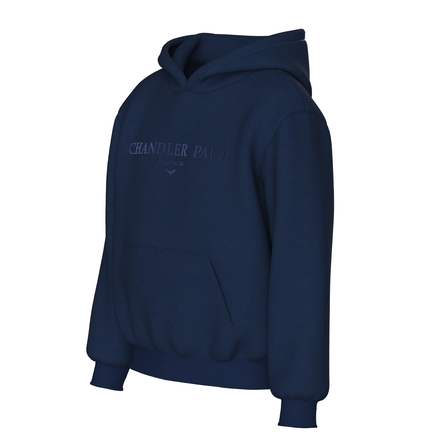 GAUCHERE Navy Pinched Hoodie